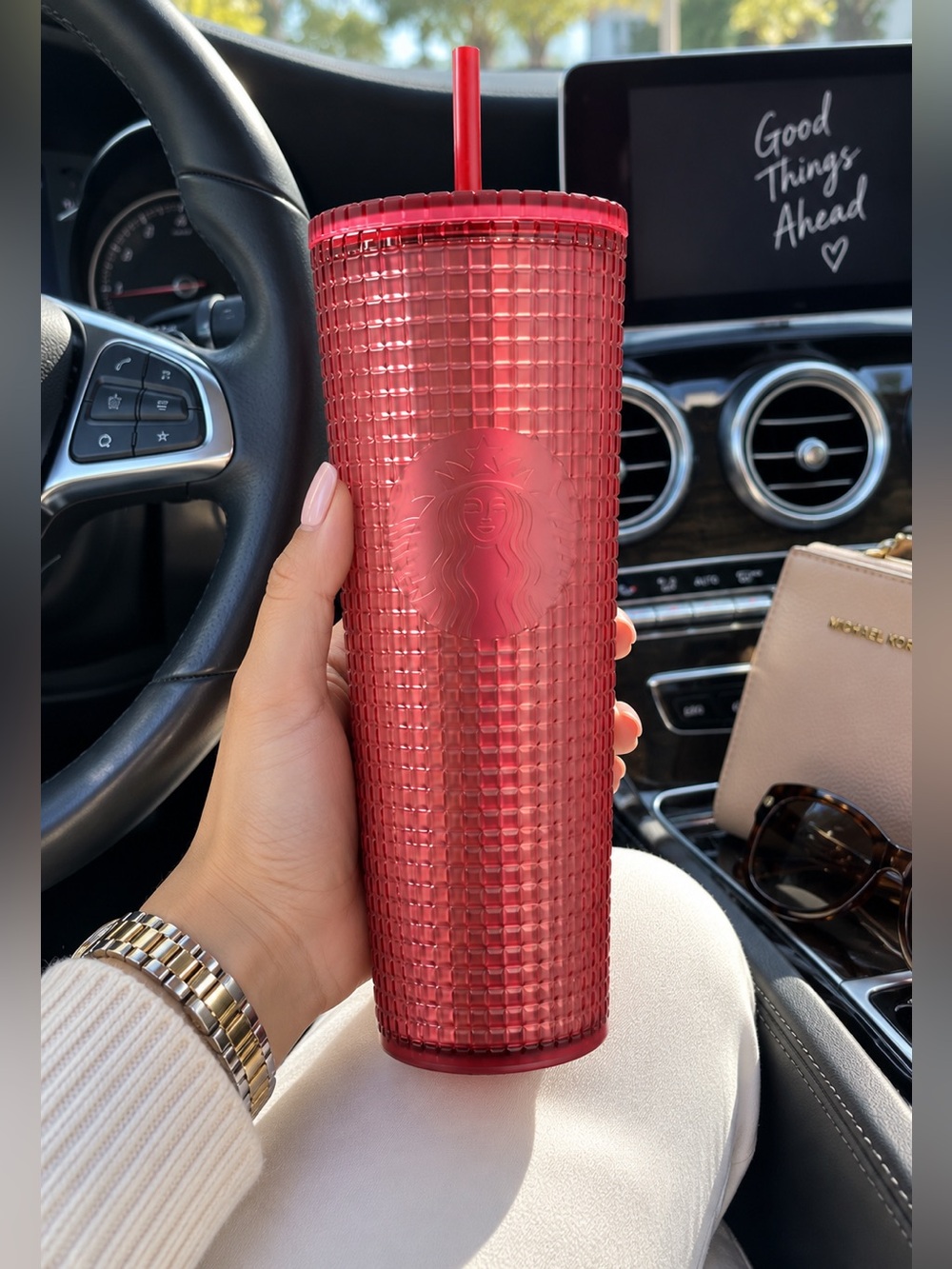 NWT Starbucks 24 Oz Venti Tumbler Cold Cup.